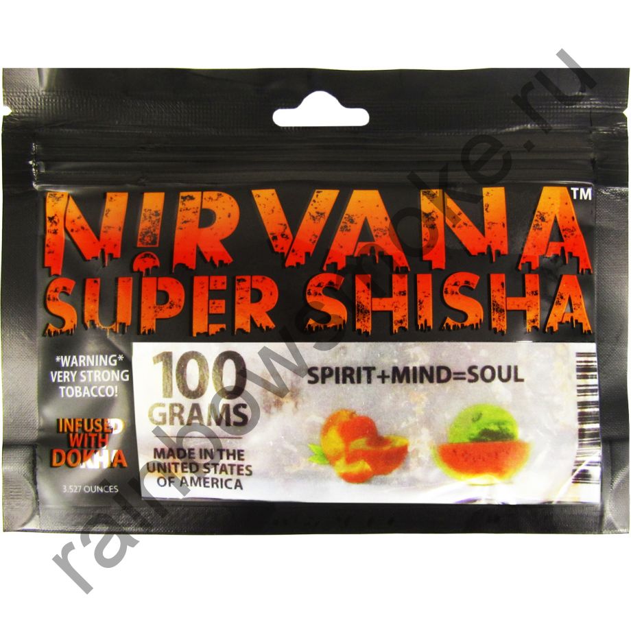 Nirvana 100 гр - Spirit + Mind = Soul (Дух + Сознание = Душа)