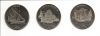 Знаменитые Парусники  (Корабли Колумба ) Набор монет 1 доллар Острова Гилберта 2016 (5 серия )