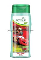 Детский гель для душа Биотик Дисней Пиксар Тачки Ягодный Шейк | Biotique Disney Pixar Cars Berry Shake Baby Body Wash