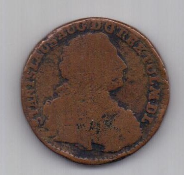 3 гроша 1766 Литва Польша Редкий тип