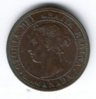 1 цент 1901 г. Канада