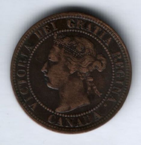 1 цент 1898 г. редкий год Канада