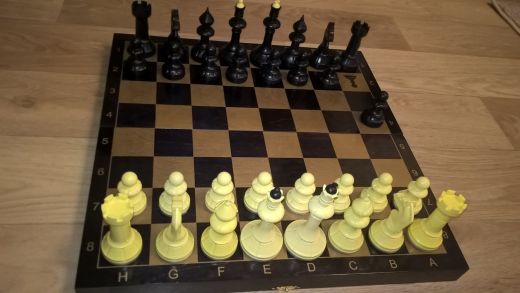 Шахматы гроссмейстерские тонированные