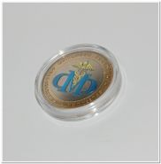 10 рублей 2002 года Министерство Финансов РФ, цветная эмаль