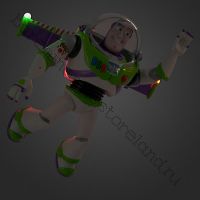 Игрушка космонавт Базз Лайтер с эффектом полета