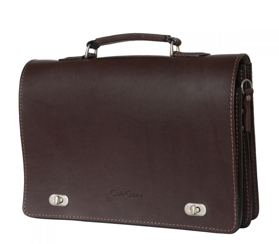 Кожаный портфель Rofelle brown (арт. 2001-31) 2001-31