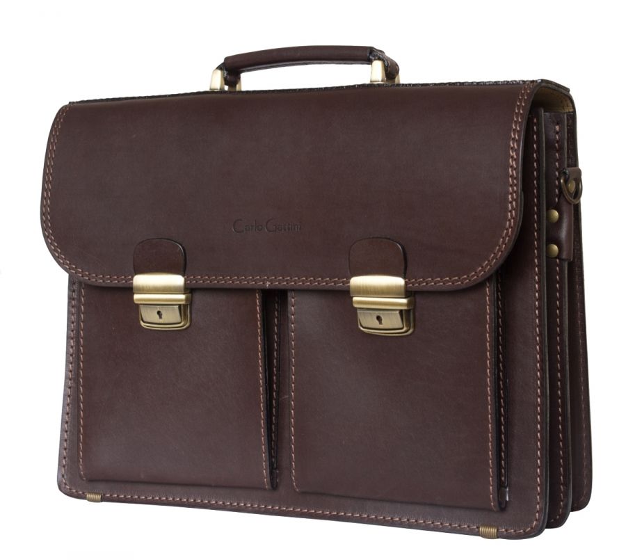 Кожаный портфель Montelago brown (арт. 2002-31) 2002-31