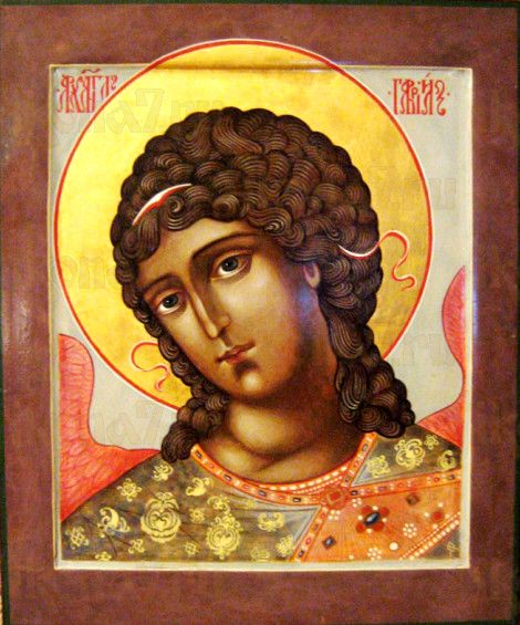 Гавриил Архангел (рукописная икона)