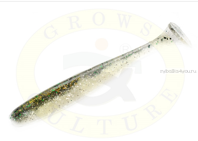 Виброхвост Grows Culture Diamond Easy Shiner 3" 7,5 см/ упаковка 12 шт/ цвет: 416