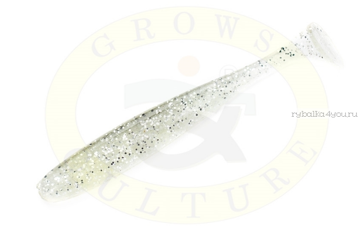 Виброхвост Grows Culture Diamond Easy Shiner 4.5" 11,5 см/ упаковка 5 шт/ цвет: 410