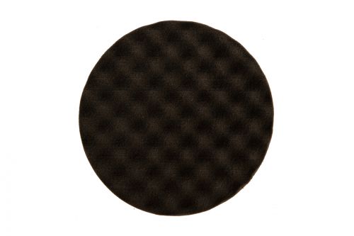 Рельефный поролоновый полировальный диск 150мм, чёрный, 2 шт./уп.