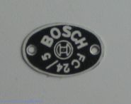 Табличка Bosch овальная малая