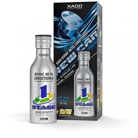 Кондиционер металла для защиты новых двигателей XADO New Car (бутылка 225 мл)