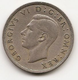 ½ кроны (Регулярный выпуск) Великобритания  1950