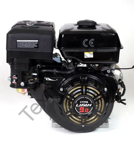 Двигатель Lifan 177FD D25 (9 л. с.) с катушкой освещения 7Ампер (84Вт)