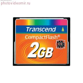 Карта памяти Transcend Compact Flash 2GB 133x TS2GCF133