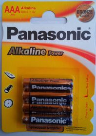 Panasonic Alkaline Power BRONZE LR03(AAA) BL-4 /48/240/