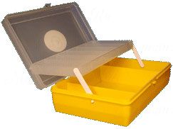 Коробка Тривол ТИП-4, 235 х 150 х 65 мм, двухъярусная с микролифтом