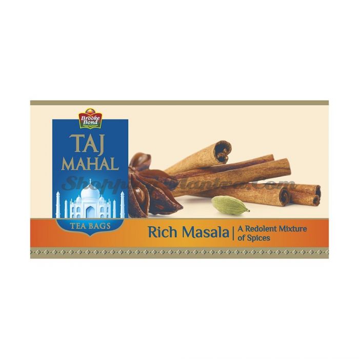 Масала чай Тадж Махал в пакетиках | Brooke Bond Taj Mahal Rich Masala Tea Bags