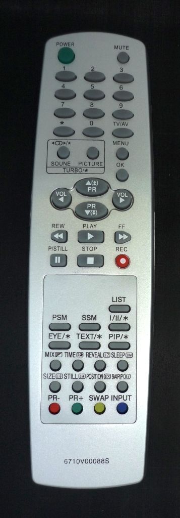 LG 6710V00088S (TV,VCR)
