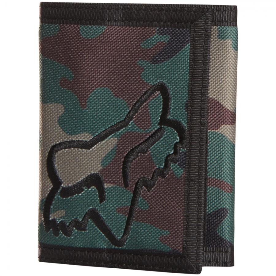Fox Mr Clean Velcro Wallet Camo кошелек, зеленый