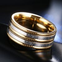 Кольцо с орнаментом Версаче
