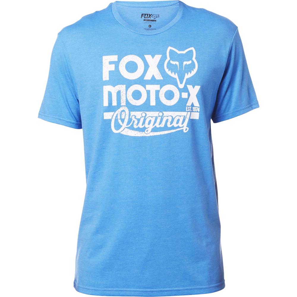 Fox Scripted SS Tee Heather футболка, синяя