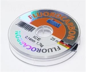 Леска Climax Fluorocarbon Ice 0,14 мм 25 м 1,70 кг уп. 10 шт. (прозрачная)