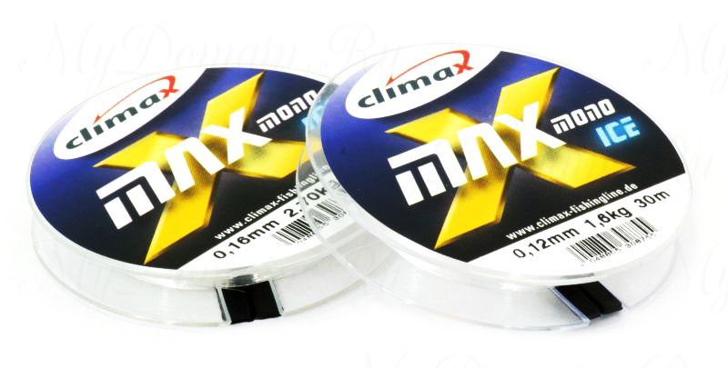 Леска Climax X-Max Mono Ice 0,14 мм 50 м 2,20 кг уп. 10 шт. (прозрачная)