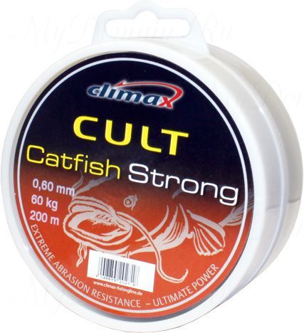 Плетёный шнур Climax Catfish Strong braided 200 м 0.75 мм 75 кг (коричневый)