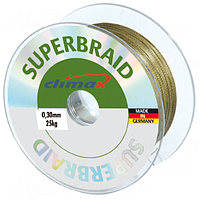 Плетёный шнур Climax Superbraid (серый) 100 м 0,40 мм 36,0 кг (плавающий)