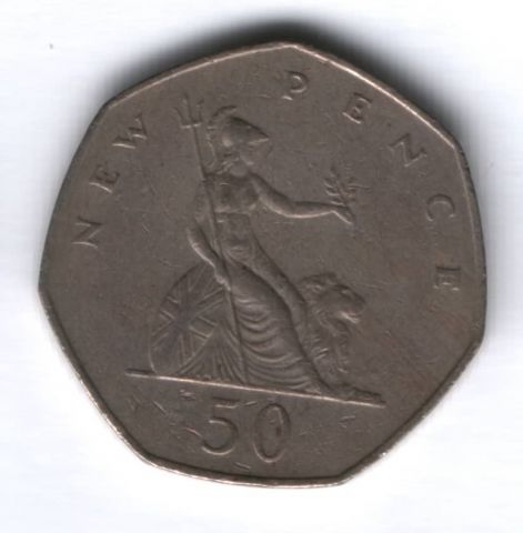 50 пенсов 1981 г. Великобритания