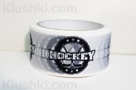 Лента (скотч) для щитков с хоккейной символикой
