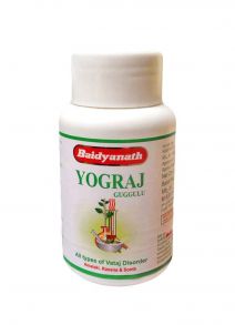 Йогарадж Гуггул, 120 таблеток, Бадьянатх (Yogaraj guggulu Baidyanath)