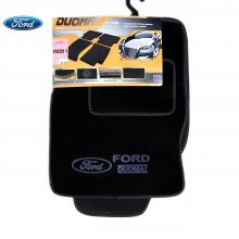 Коврики Ford Focus I от 1998 - 2004 в салон ворсовые Duomat (Польша) - 4 шт. Черный