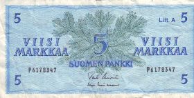Финляндия 5 марок 1963г