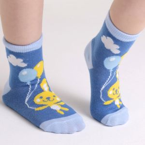 Голубые носки детские