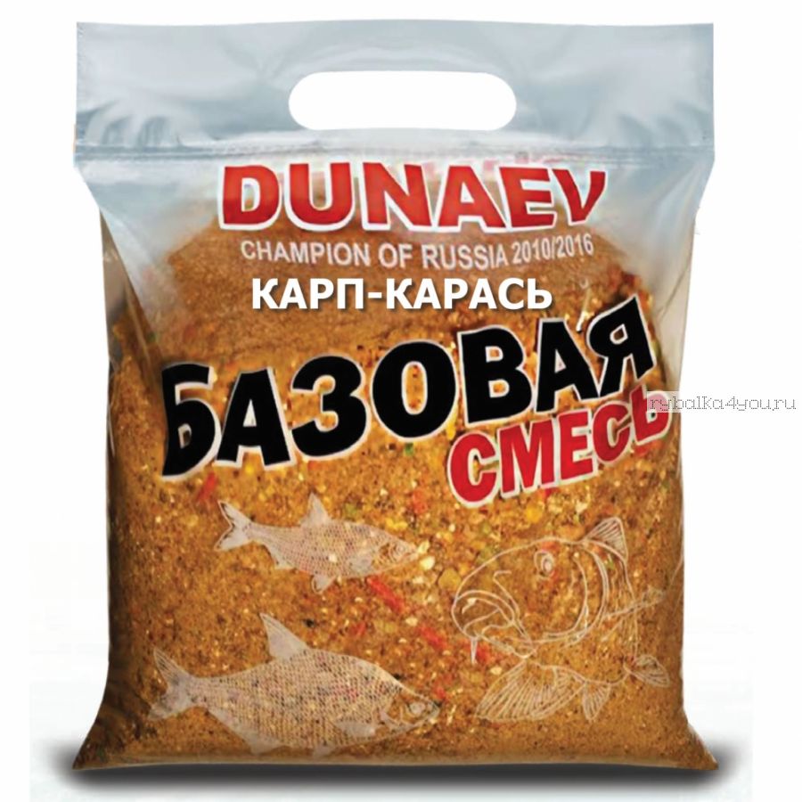 Прикормка Dunaev Базовая смесь Лещ  2,5 кг