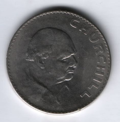 1 крона 1965 г. Великобритания, Черчиль