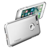 Чехол Spigen Hybrid Armor для iPhone 8/7 Plus (5.5) серебристый
