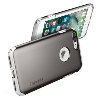 Чехол Spigen Hybrid Armor для iPhone 7+ (5.5) темный металлик