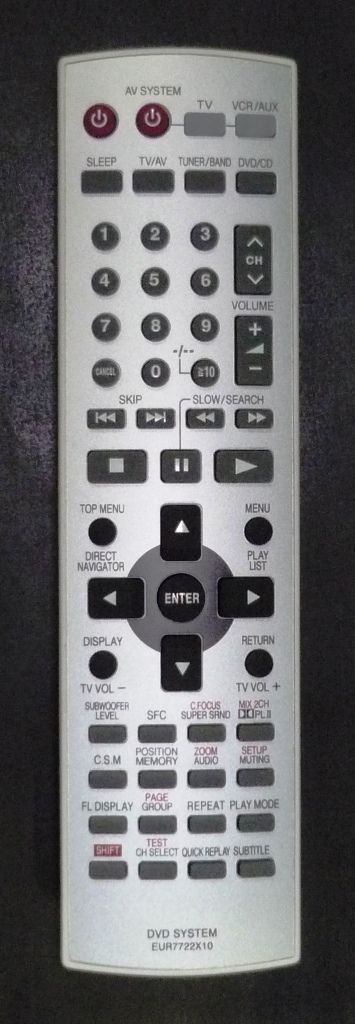 Panasonic EUR7722Х10 (home theater) (SC-HT520EE-S)