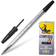 Ручка шариковая (черная) Corvina 51