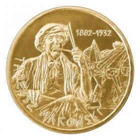Тадеуш Маковский монета 2 злотых 2005