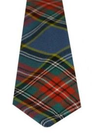 Истинно шотландский клетчатый галстук 100% шерсть , расцветка клан Макбет (старинный вариант)