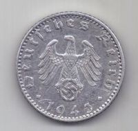 50 пфеннигов 1943 г. Германия