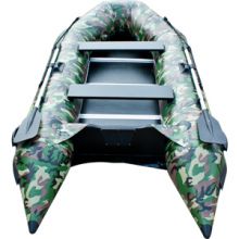 Лодка JET! надувная, модель SYDNEY 430 PL, цвет зеленый камуфляж
