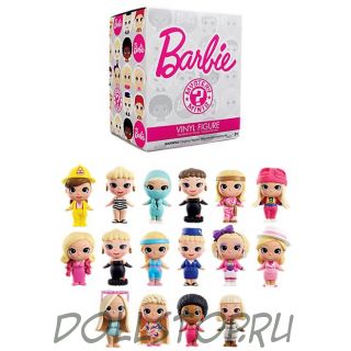 Коллекционные виниловые фигурки  Мини Барби (тайна) -  Barbie Mystery Minis Vinyl Collectibles
