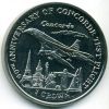 40 лет первого полета Конкорда 1 крона Остров Мэн 2009