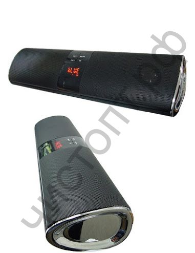 Колонка универс.с радио OT-SPB07 черная (TF, USB, FM, порт аккум)